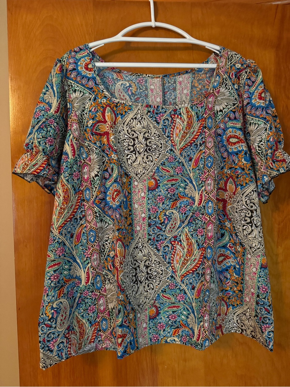 Preloved (worn once)
SHEIN square neck top size 3X